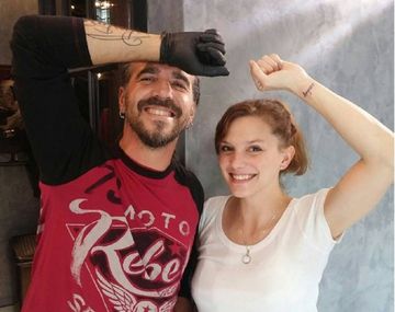 Manuela Pal mostró su nuevo tatuaje
