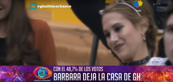 Bárbara perdió con Mauricio y se tuvo que ir de Gran Hermano 2016