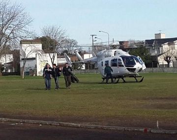 Aníbal recorre las zonas afectadas en Luján