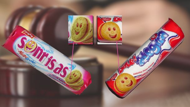 Copiaron a las galletitas Sonrisas y ahora deben pagarle a Bagley el plagio