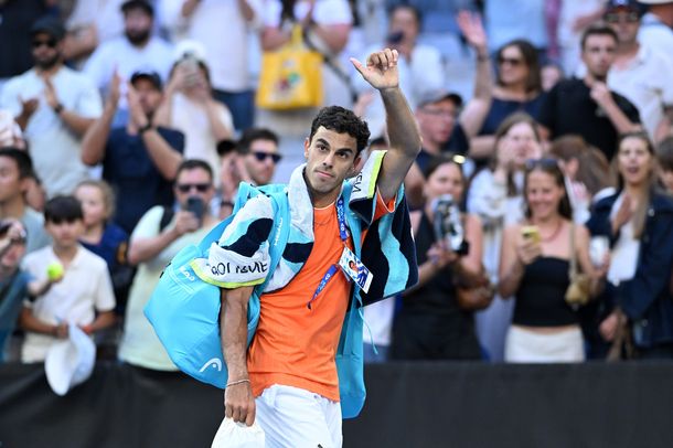 Francisco Cerúndolo se despide del Abierto de Australia (Redes Sociales)