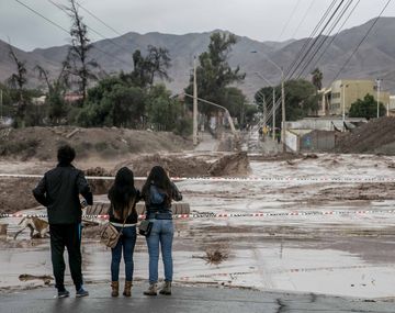 Mirá las impactantes imágenes de las inundaciones en Chile