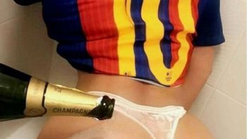 Homenaje de Miss Bumbum a Barcelona y Messi - Crédito:suzycortezoficial Homenaje de Miss Bumbum a Barcelona y Messi - Crédito:suzycortezoficial