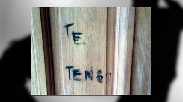 Te tengo, el mensaje amenazador de un hombre a su ex pareja