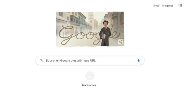 Google le dedicó su doodle al escritor peruano Julio Ramón Ribeyro.
