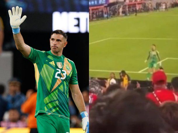 El Dibu Martínez explicó su polémico festejo ante los hinchas chilenos