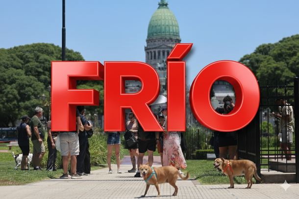 Cambió el pronóstico del tiempo y se viene un fin de semana frío con mínima de 1°C en Buenos Aires tras el calor