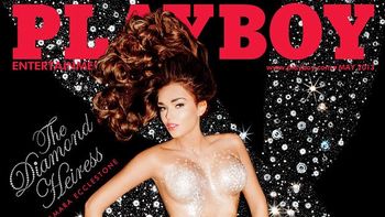 una diosa que brilla en la nueva tapa de playboy una diosa que brilla en la nueva tapa de playboy