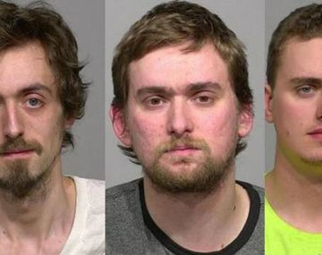 James, Elijah y Josiah (de izquierda a derecha) abusaron sexualmente de sus hermanos durante años