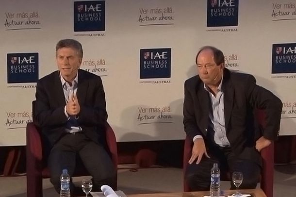 Macri le tira flores a Sanz, pero se aleja: Estamos en andariveles distintos