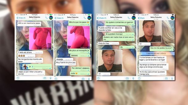 Sebastián Palacios fue escrachado por una bailarina de Pasión de Sábado y su novia lo dejó