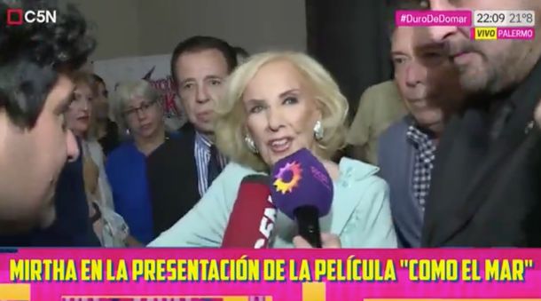 Mirtha Legrand habló con C5N tras ser víctima de la represalia libertaria