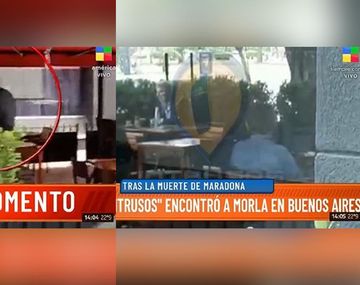 La imagen de Matías Morla en Buenos Aires tras la muerte de Diego Maradona