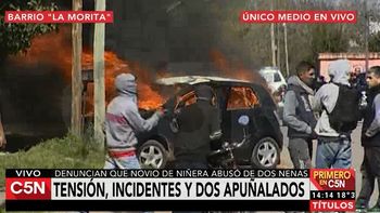 incidentes y dos apunalados: denuncian que el novio de una ninera abuso de dos nenas incidentes y dos apunalados: denuncian que el novio de una ninera abuso de dos nenas