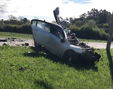 VIDEO: Así fue el choque en Uruguay en el que murió una familia argentina