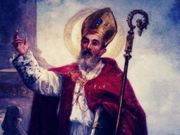 San Hilario de Poitiers, Padre y Doctor de la Iglesia. San Hilario de Poitiers, Padre y Doctor de la Iglesia.