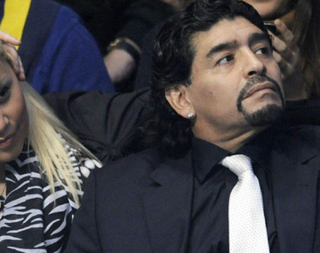 Maradona predijo el escándalo de Insaurralde con Sofía Clerici
