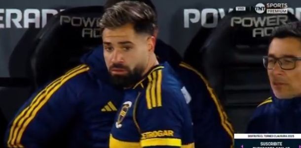 Confusión en Boca: Miguel Merentiel no sabía que lo habían reemplazado y casi juega el segundo tiempo