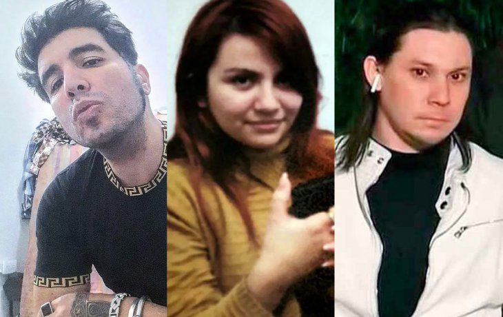 Fernando Sabag Montiel; Brenda Uliarte y Nicolás Carrizo