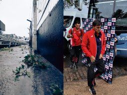 fuerte temporal en uruguay en la previa al amistoso de independiente: ¿se juega? fuerte temporal en uruguay en la previa al amistoso de independiente: ¿se juega?
