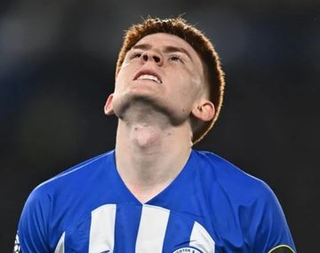 El error de Valentín Barco en Brighton que terminó en gol de Manchester City