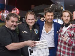 el backstage de la publicidad que protagonizo tinelli el backstage de la publicidad que protagonizo tinelli