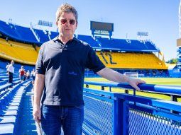 Noel Gallagher en la Bombonera. Noel Gallagher en la Bombonera.
