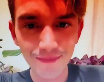 Lucas Benvenuto agradeció el apoyo de la sociedad y advirtió por si le pasa algo