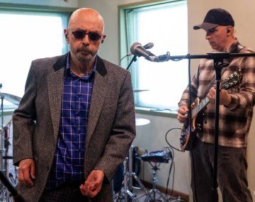 El Indio Solari volvió a grabar con Los fundamentalistas del Aire Acondicionado