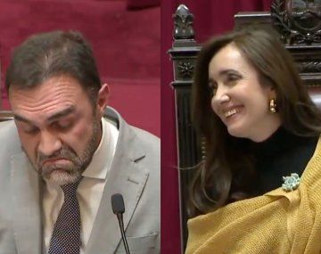 Atauche no pudo leer un número y desató la risa burlona de Villarruel: No me sale