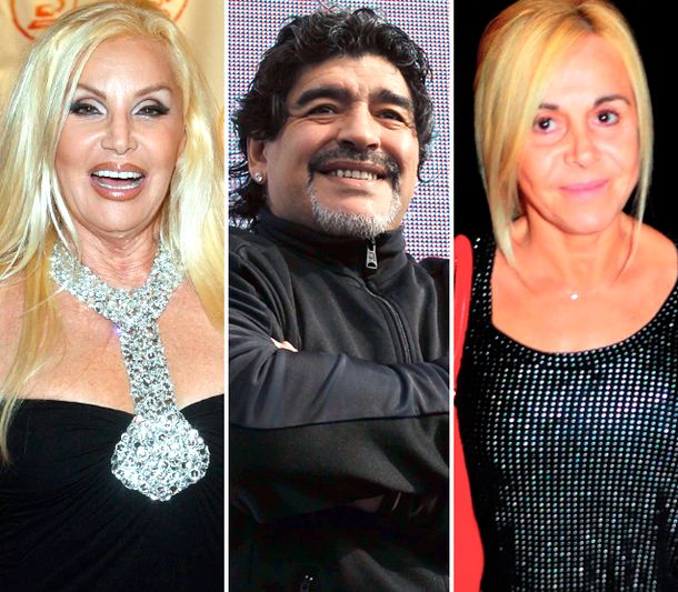 Susana quiere juntar a Diego Maradona y Claudia Villafañe en su programa