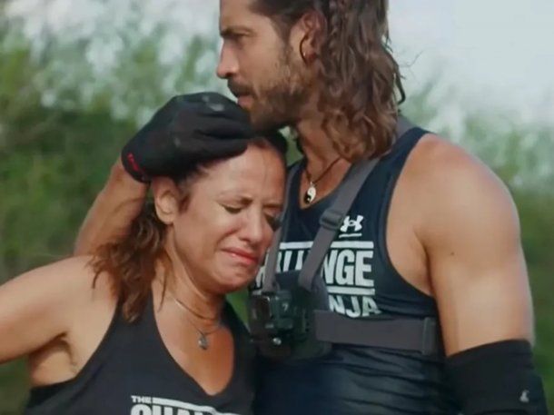 The Challenge: María Fernanda Callejón no pudo con un desafío y quebró en llanto