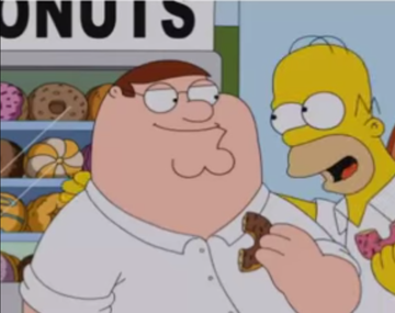 Los Simpsons se unieron a Padre de Familia: mirá el video