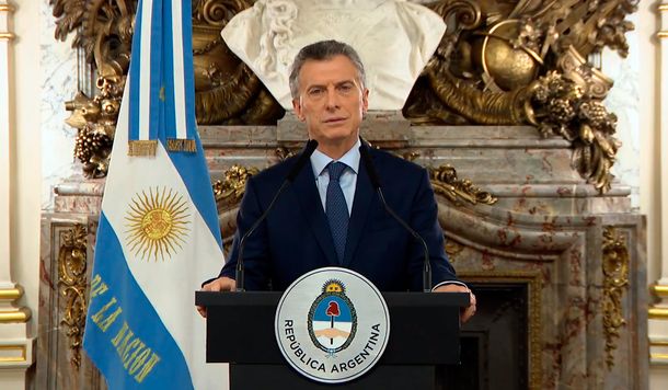Macri brindará un mensaje esta tarde desde Casa Rosada