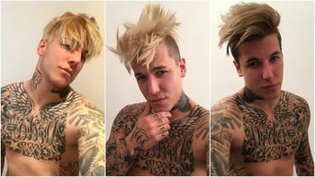 Alexander Caniggia, escrachado Alexander Caniggia, escrachado