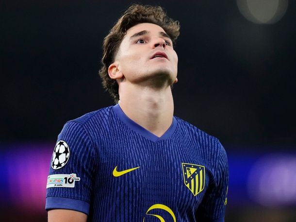Cómo está Julián Álvarez tras ser reemplazado por Simeone en la semifinal de la Champions