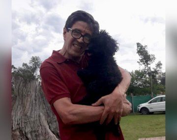 La foto del playero agredido con Diego Maradona