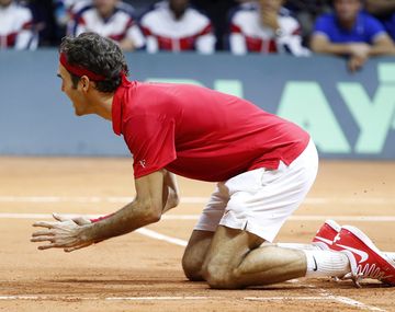 Enorme: Federer venció a Gasquet y le dio la primera Copa Davis a Suiza
