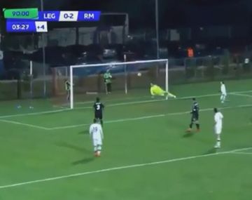 Le pesa el apellido: otro papelón del hijo arquero de Zidane