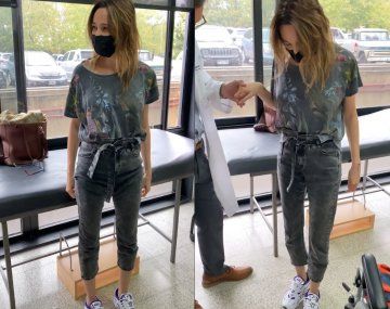 Verónica Lozano volvió a caminar tras su accidente de esquí en Aspen