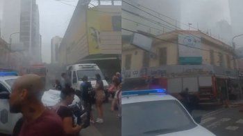 incendio en un comercio de quilmes: se prendio fuego un deposito en pleno centro incendio en un comercio de quilmes: se prendio fuego un deposito en pleno centro