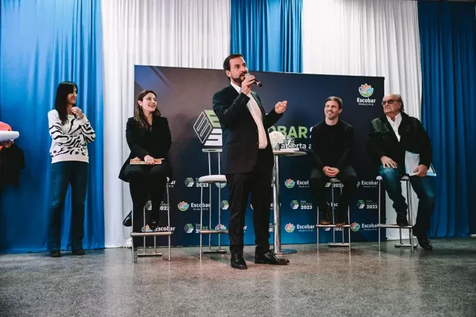 Ariel Sujarchuk busca la reelección en Escobar