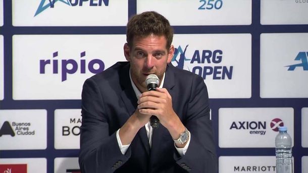 VIDEO: Así fue cómo Juan Martín Del Potro anunció su retiro