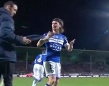 El mediocampista y una reacción poco entendible