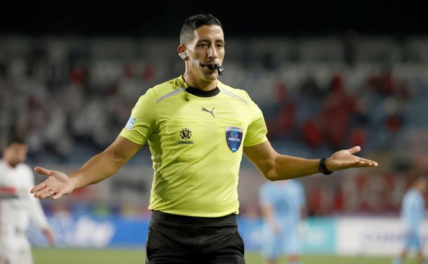 Yael Falcón Pérez será el árbitro de la final del Torneo Apertura entre Belgrano y River