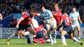 mundial 2015: los pumas vapulearon a namibia y piensan en los cuartos de final