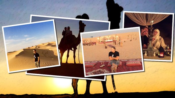 Mirá las fotos de las exóticas vacaciones de Fantino y Miriam Lanzoni