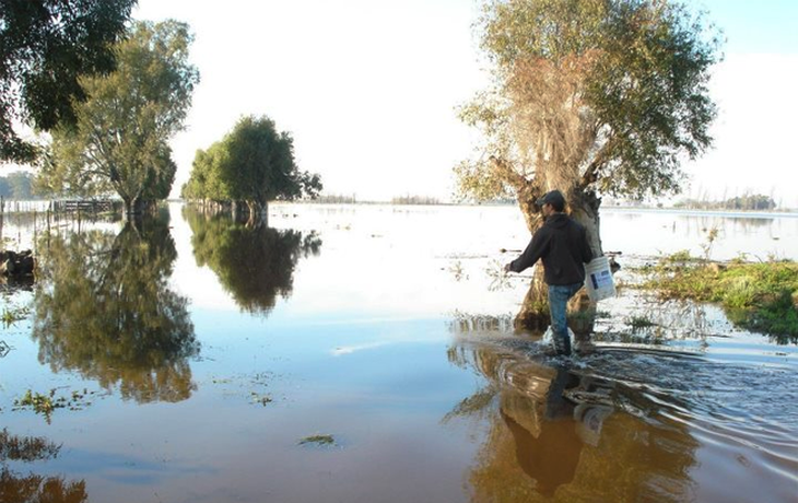 Al menos 17 localidades siguen afectadas por las inundaciones