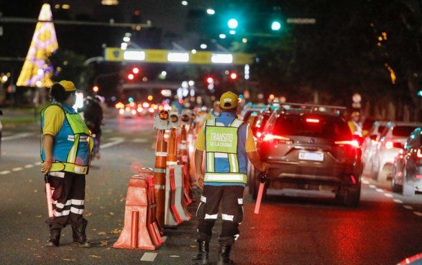 Controles de alcoholemia en la Ciudad de Buenos Aires.