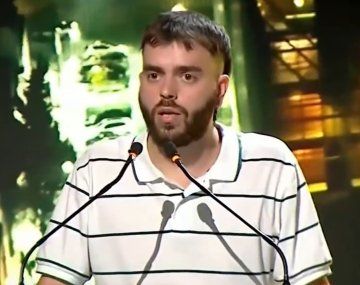 Luca Bonfante, en el debate previo a las Elecciones Legislativas en la Ciudad.